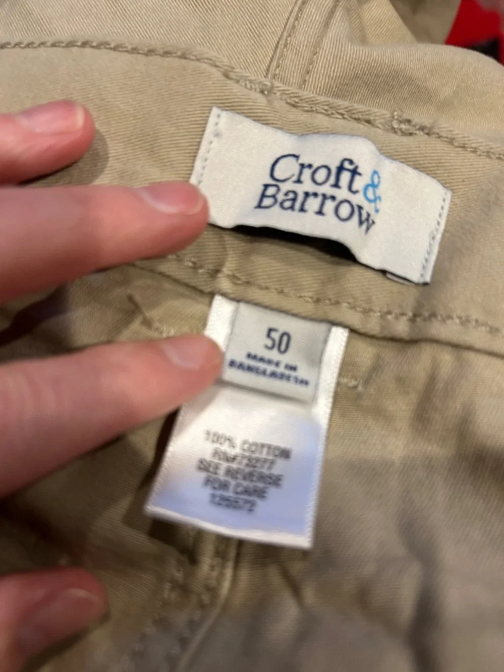 NWT Croft & Barrow size 50 cargo shorts